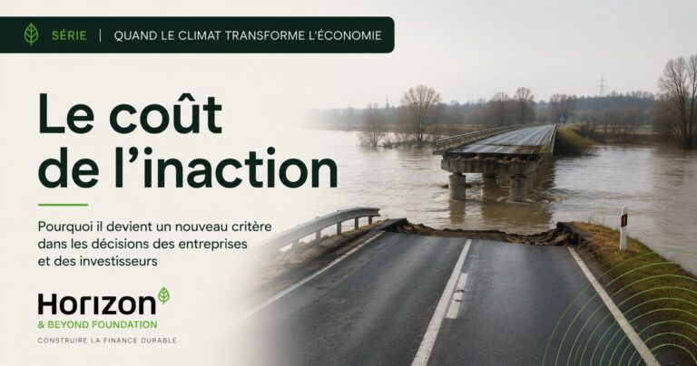 Le coût de l&rsquo;inaction