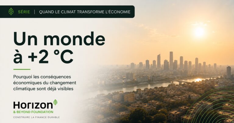 Un monde à +2 °C